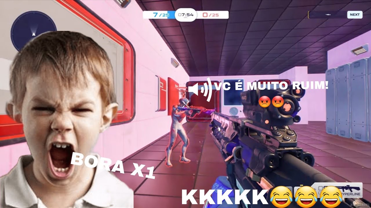 JOGUEI SPLITGATE 2 EM 2026 E UMA CRIANÇA ME PEDIU X1! (Amassei ela e quitou chorando KKKKKK)