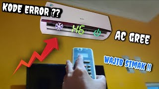 Penyebab Kode Error H6 Ac Gree