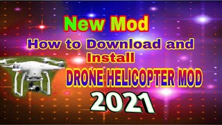 New Mod How to download and Install Drone Helicopter mod in 2021 | BUSSID | Bussid mods screenshot 4