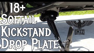 Imzz Elite | Introducing our NEW M8 Softail Kickstand Drop Plate