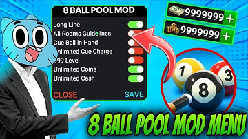 8 Ball Pool mod menu - VIP Unlimited Cash, Coins & 3 Line Auto-play | 8 Ball Pool mod apk
