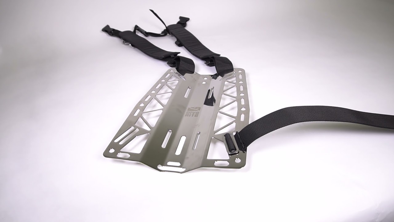 TransPlate Harness from Dive Rite How to Assemble YouTube