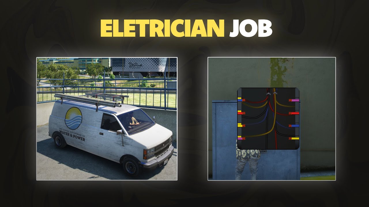 [ESX/QB] ADVANCED ELECTRICIAN JOB PAID YouTube