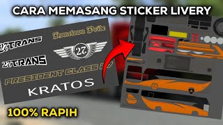 cara pasang stiker livery bussid screenshot 3