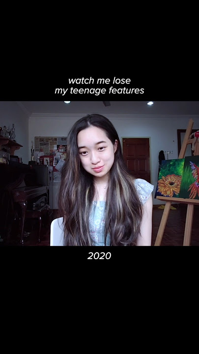 Watch me lose my teenage features 🥹 #teen #trending