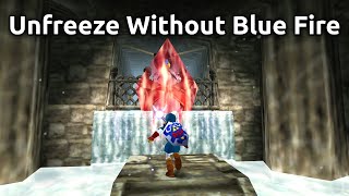Save King Zora Without Blue Fire