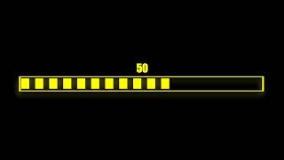 Free Yellow loading bar progress countdown | Animated video stock footage