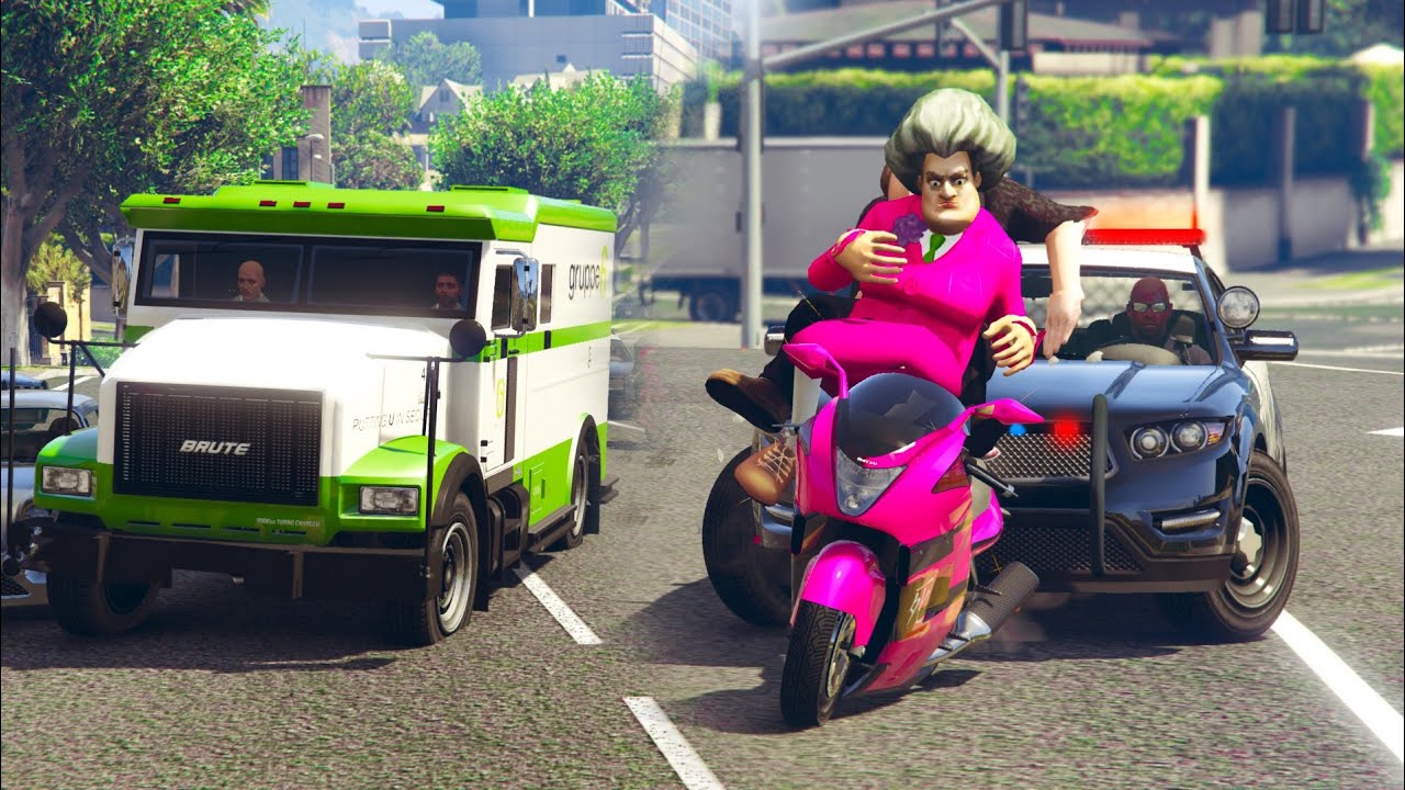 المعلمة الشريرة تسرق أمول البنك وخضعت الشرطة في الأخير لكن سبايدرمان الشرطي تدخل!! 😱🔥سلسلة ؤمضان #20