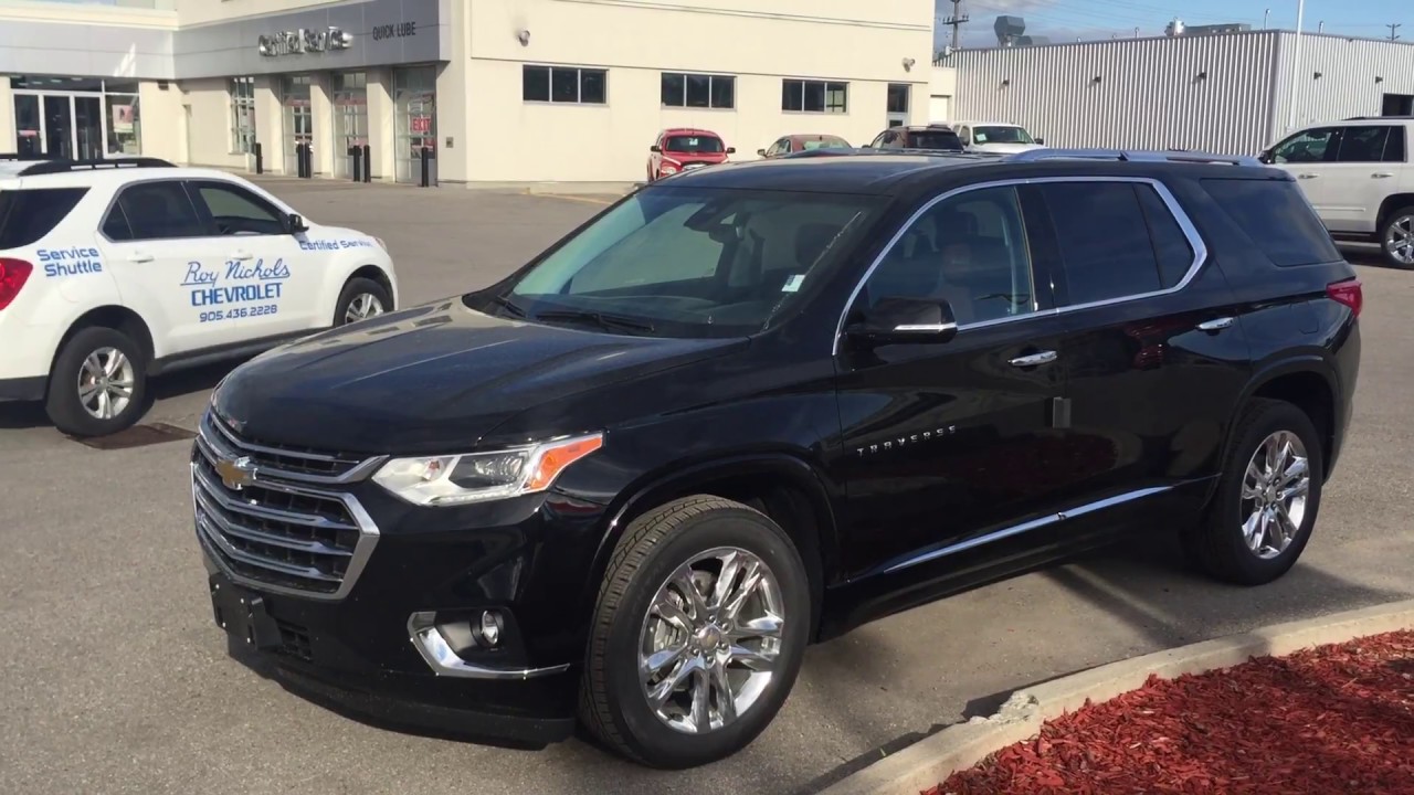 2018 Chevrolet Traverse High Country Mosaic Black Metallic