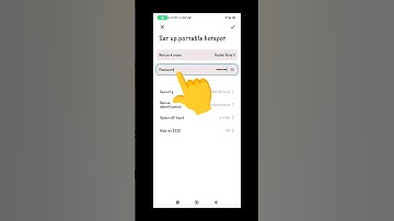 How to show Hotspot Wi-Fi password in poco all devices | Hotspot password setting #shorts