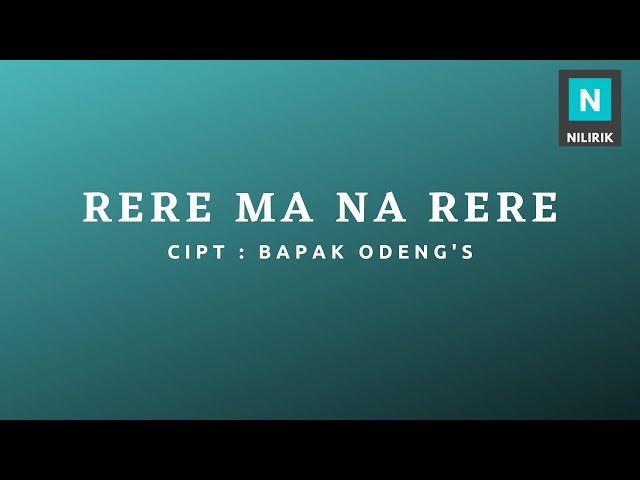Rere Ma Na Rere - Mijah Nasution (Cover Emy Suryani) class=
