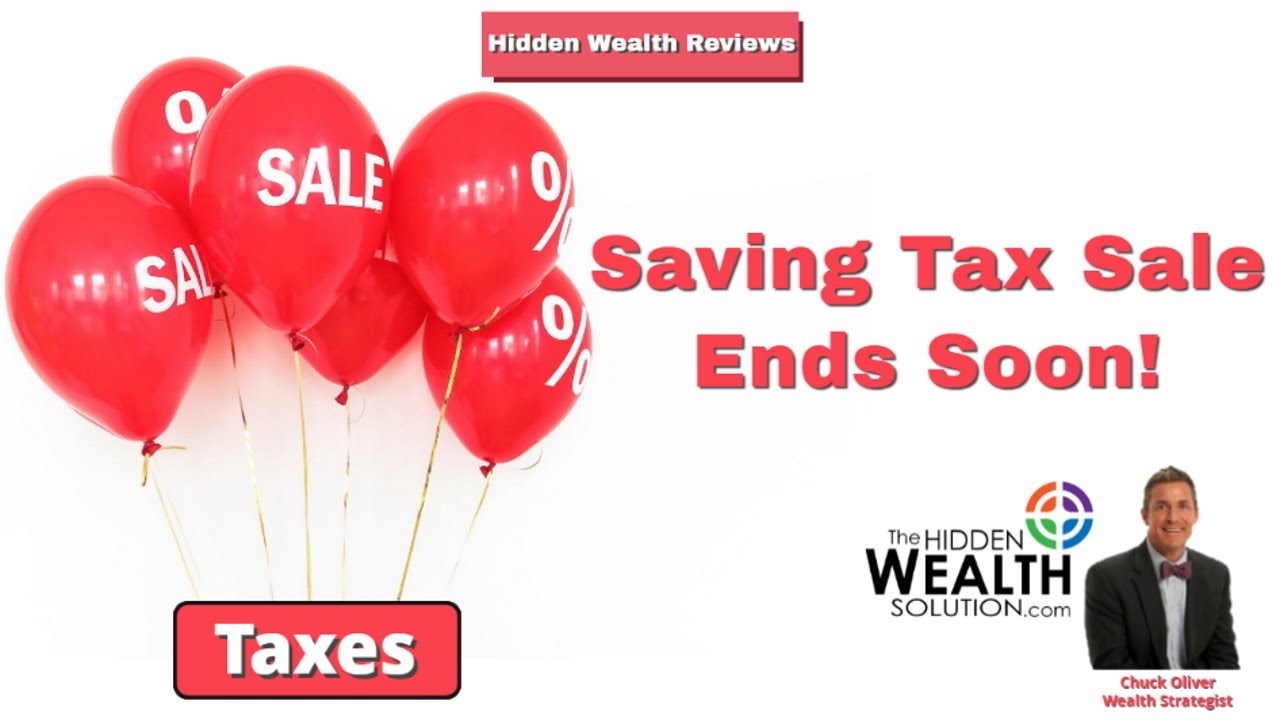 Saving Tax Sale Ends Soon YouTube