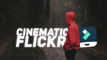 HOW TO MAKE CINEMATIC FLICKER EFFECT IN FILMORA X | REACTIVE ART