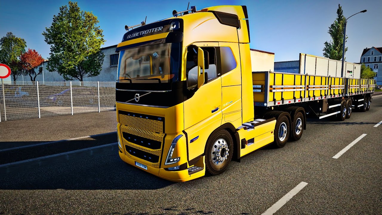 Euro Truck Simulator 2 | Volvo FH5 no 7 Eixos | Tanques de Água Para Erfurt