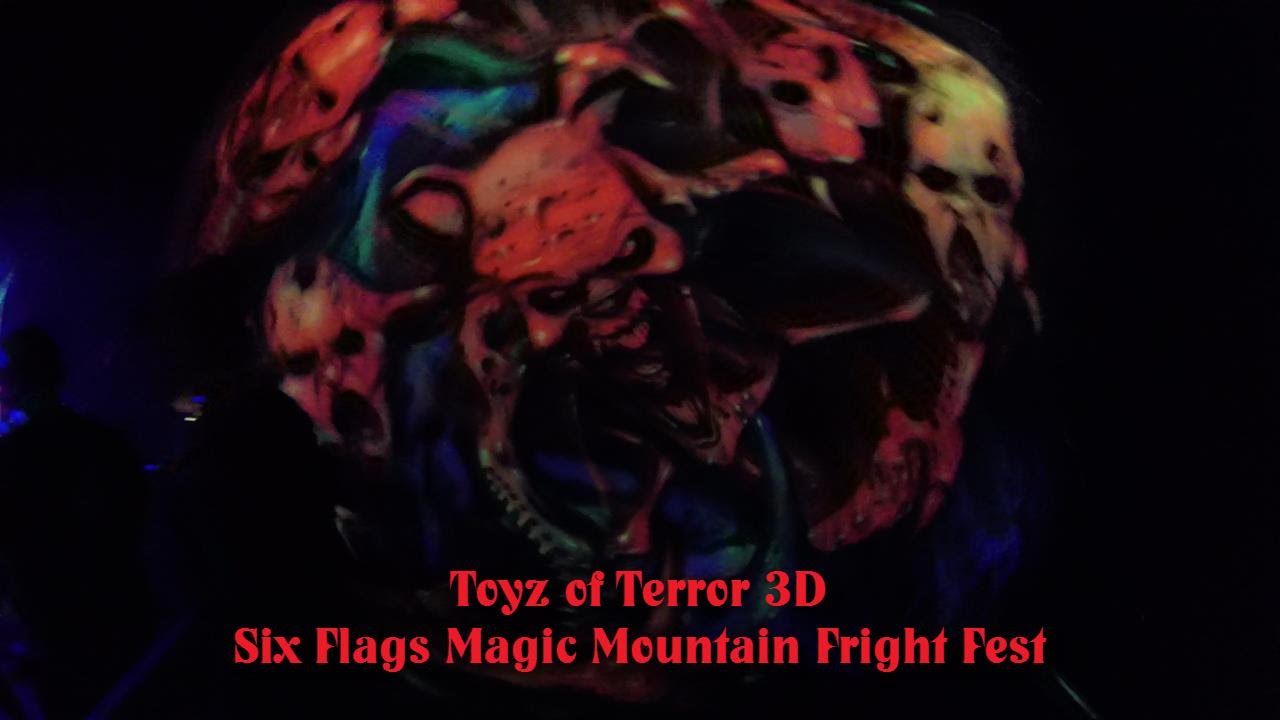 Toyz of Terror - Six Flags Magic Mountain Fright Fest 2016 (HD) - YouTube