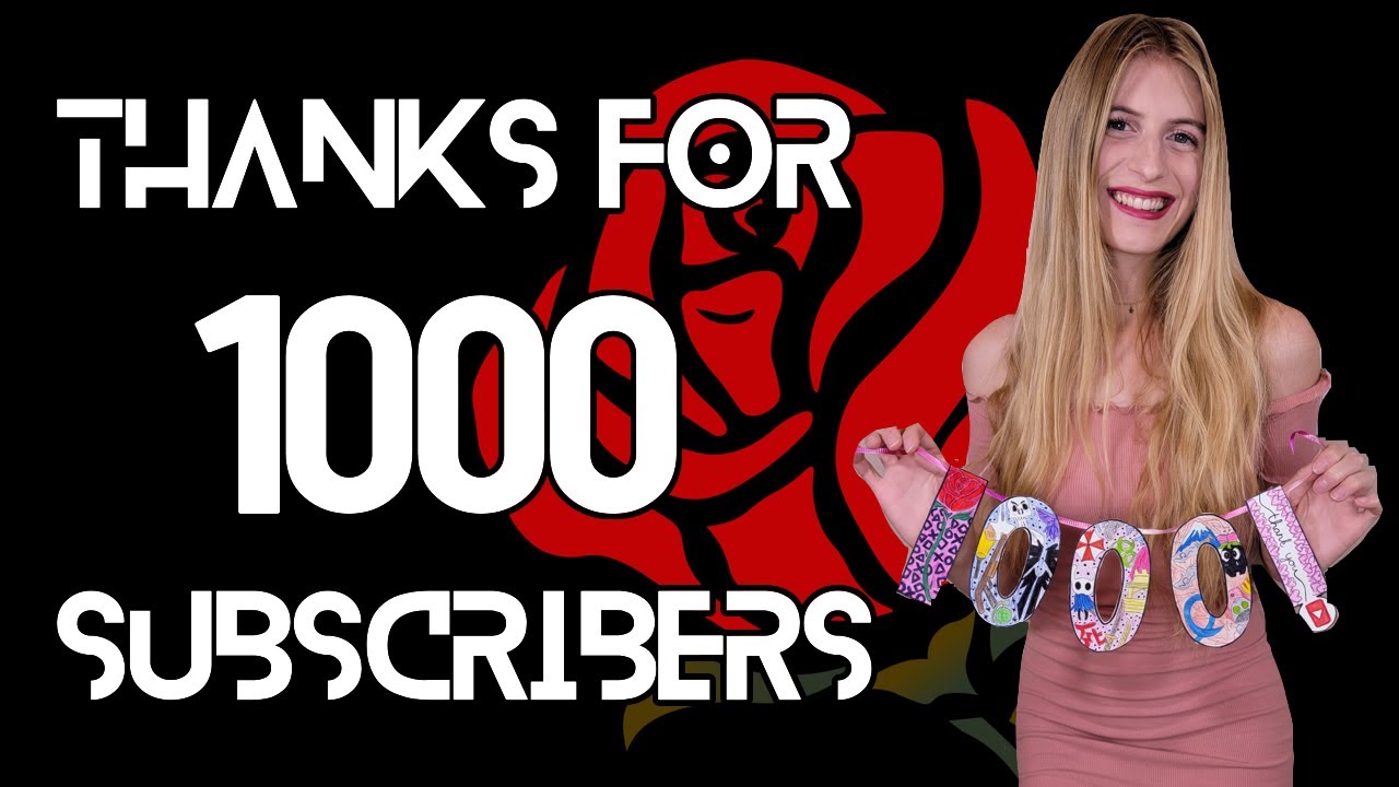 1K Subs Fanart Celebration! | Amanda Roses - YouTube