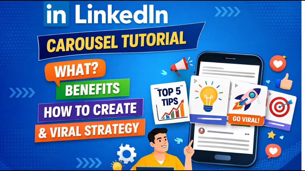 LinkedIn Carousel Tutorial: What, Benefits, How to Create & Viral Strategy
