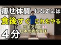 【食後すぐやるべきこと‼︎】あなたのダイエットは成功する