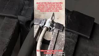 Genius DIY Workshop Hack: Making a Custom Cable Crimper!#reels #viral #youtubeshorts #metal #shorts