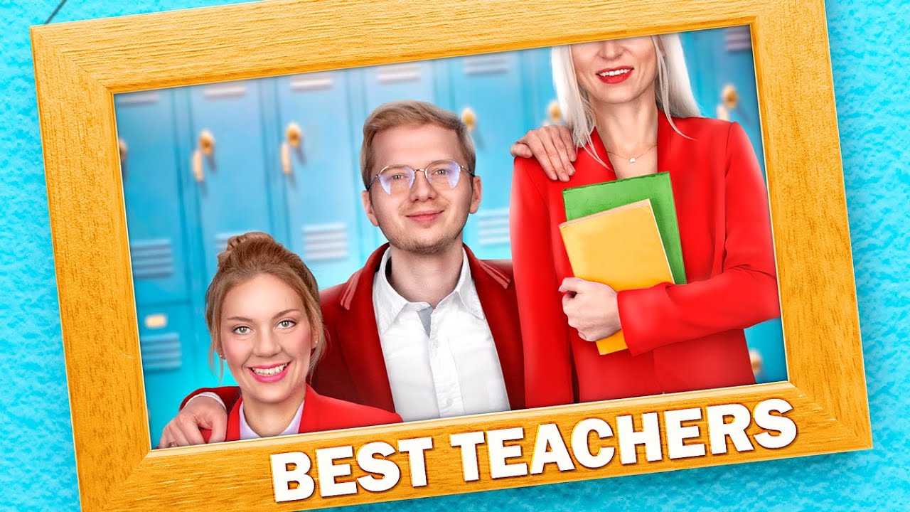 Short Teacher vs Tall Teacher / Teachers Problems with Long Legs and