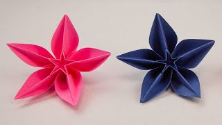 Very beautiful paper flower | Origami flowers | Awesome flower | Origami flower Carambola Carmen