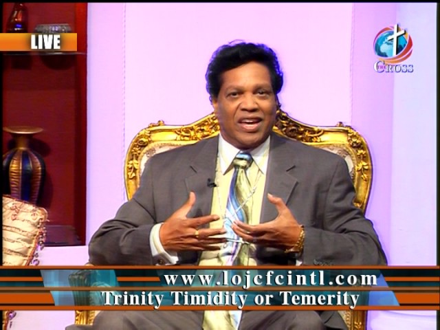 Trinity Timidity or Temerity by Dr Dominick Rajan 11-11-2016