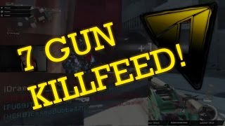 7 GUN KILL FEED! ~ Infinite Warfare