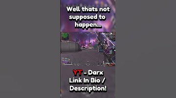 Well thats not supposed to happen..