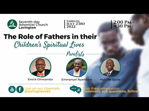 “The Role of Fathers in their Children’s Spiritual Lives” - Children’s department || Adventist Se…