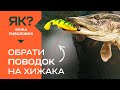 Як обрати поводок для хижака? Проста рибалка для початківців