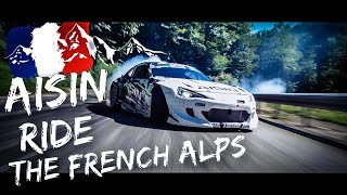 AISIN GT86 drift the alps