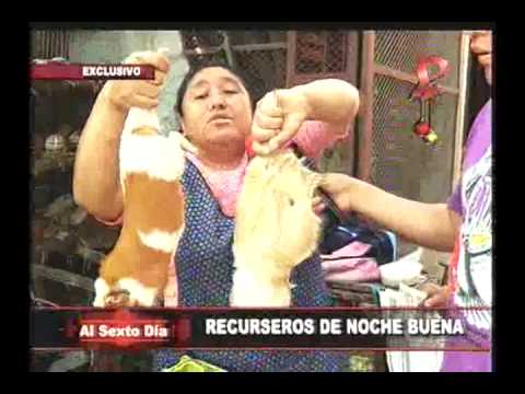 al sexto dia en vivo por internet Recurseros de Nochebuena: viva las fiestas al estilo peruano