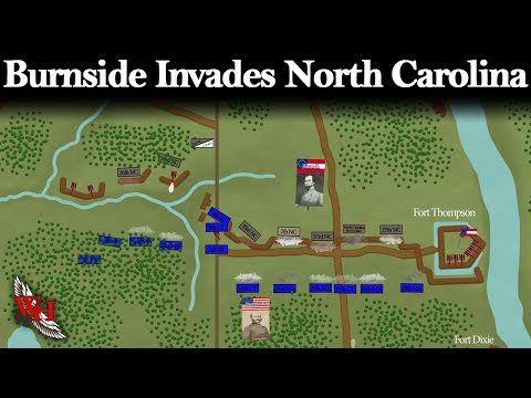 American Civil War: Battle of New Bern - "Burnside in North Carolina"