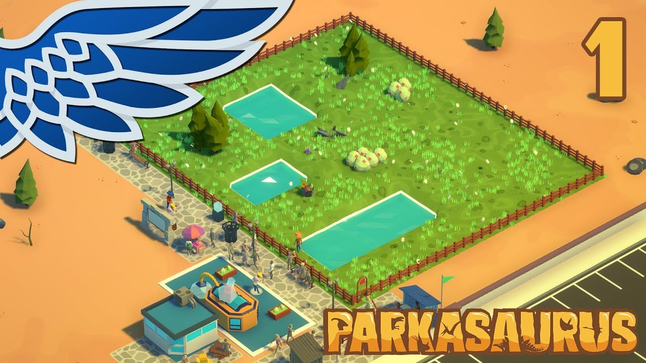 PARKASAURUS | Dino Park Part 1 - Parkasaurus Let's Play Gameplay