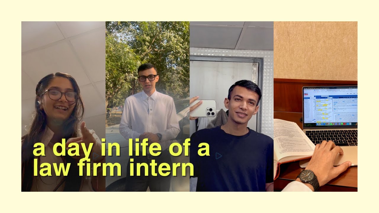 Legal Internship at Top Law Firm in Delhi | Vlog | A Day in Life - YouTube