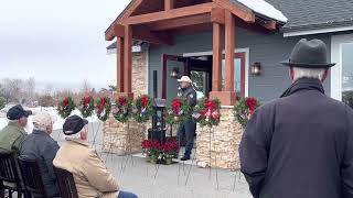 Wreaths Across America - Jeff Evans Gold Star Families & Honor Flight Nevada presentation.