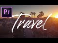 How to WRITE ON TEXT in ADOBE PREMIERE PRO (Great for travel videos & vlogs!)