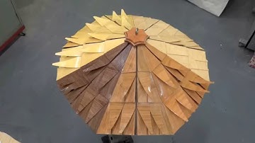 Responsive Umbrella Prototype (Hygromorphic Response)