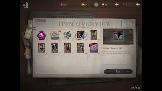 How to dismantle trial cards at the new update | Identity V