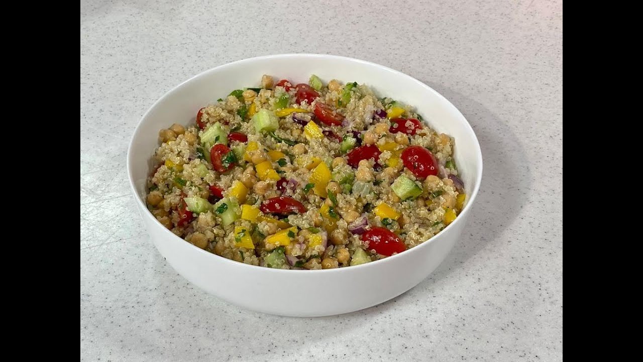 Shije Shtëpie -Sallatë me quinoa nga Znj. Vjollca - Tv Klan