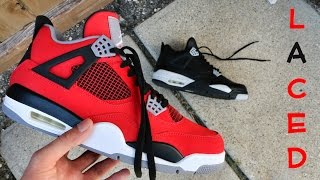 jordan 4 with strap