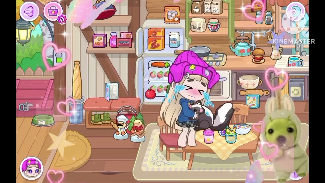 可愛いゲームのひまくまルーティンだよ‼️ルーティン?