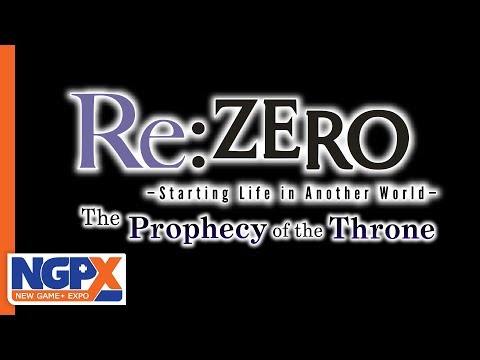 Re:ZERO - The Prophecy of the Throne Reveal Trailer | NSW, PS4, Steam