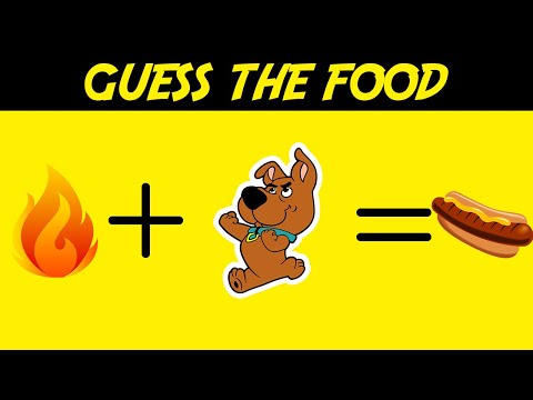Guess The Food By Emoji? | Can You Beat the Puzzle?