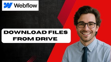 How to direct download files from drive, custom download button on Webflow (full guide)