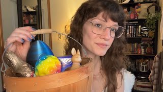 ASMR • Building An Easter Basket Together 🐰🐣