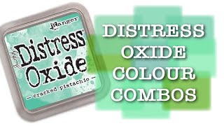 DISTRESS OXIDE COLOUR COMBINATIONS - Cracked Pistachio