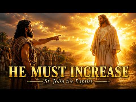 😇 He Must Increase, I Must Decrease: The Story of St  John the Baptist