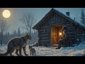 При –40°C рысь с малышами искала спасения… Но только один человек решился открыть ей дверь