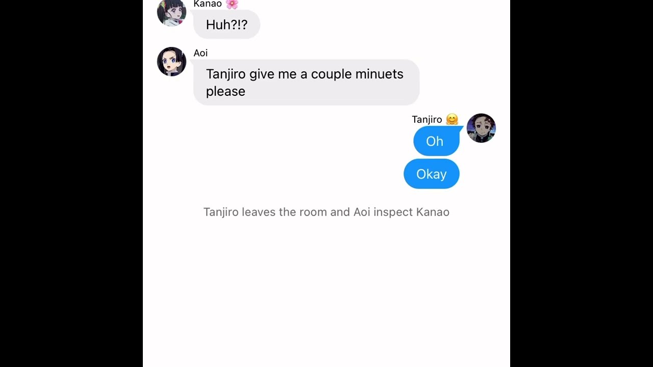 Demon slayer text story (Kanao Experiences love for the first time) Tankana story